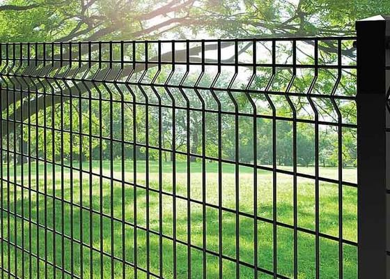 50×100 میلی متر حصار سه بعدی امنیتی حصار سیمی فلزی 5 میلی متر با پست مربع