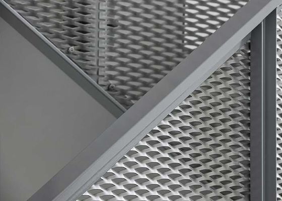 فولاد ضد زنگ 304 1.5mm گسترش فلزی چوکات پر کردن پنل ایمنی قوی دوام