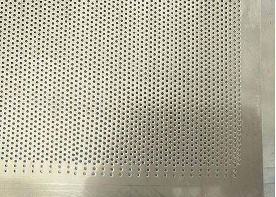 فلز سوراخ شده میکرو سوراخ ساخته شده توسط دستگاه پانچ CNC با سرعت بالا، دقت ظریف و سوراخ های کوچک