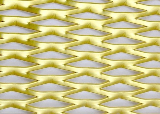 پودر پوشیده آلومینیوم گسترده فلزی Mesh برای ساخت و ساز پوشش نمای
