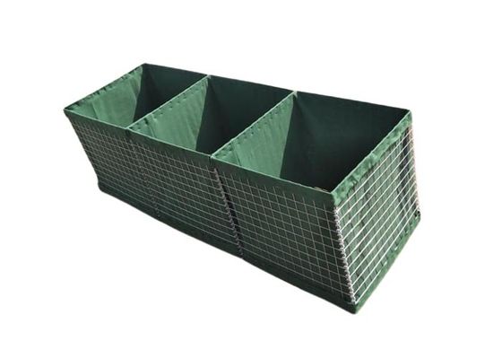 قلعه دفاعی 50 × 50 میلی متر گابیان مانع برای دفاع نظامی و حفاظت از سیل