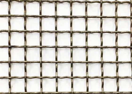 شبکه مربع ارتعاش صفحه نمایش 1mm-100mm باز کردن فولاد کشش بالا