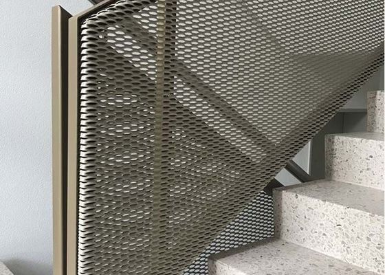 فولاد ضد زنگ 304 1.5mm گسترش فلزی چوکات پر کردن پنل ایمنی قوی دوام