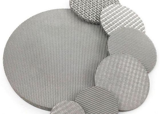 دیسک فیلتر فولاد ضد زنگ سینتر شده برای فیلتر مایع