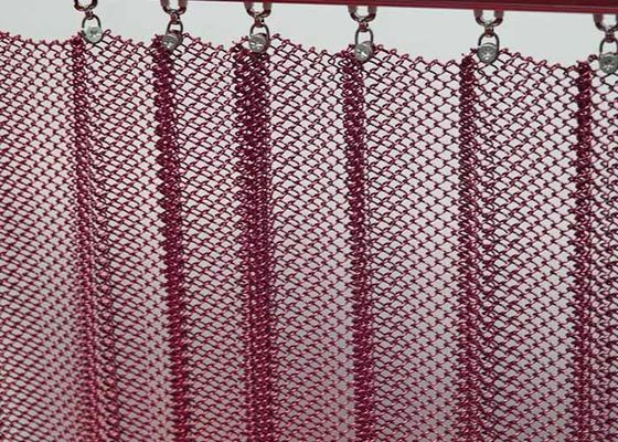 1.0mm سیم فلزی کویل پرده پرده