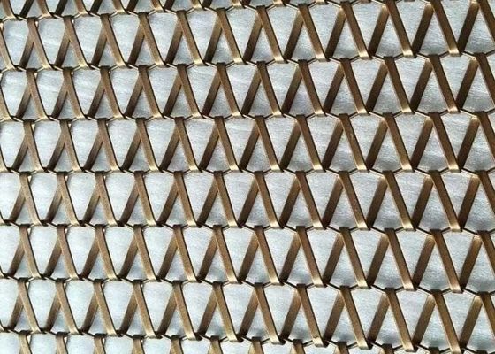 SS304 36.5mm اسپیرال Pitch Sprial Weave Metal Conveyor Belt Mesh