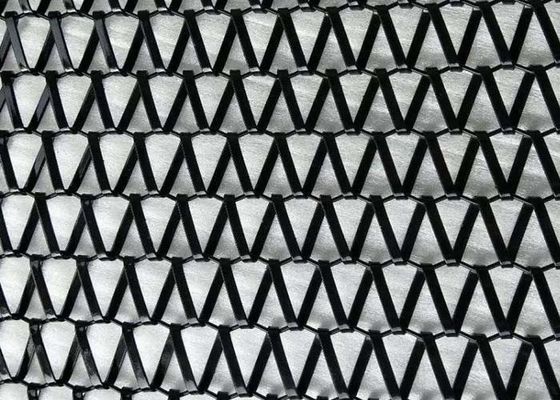 SS304 36.5mm اسپیرال Pitch Sprial Weave Metal Conveyor Belt Mesh