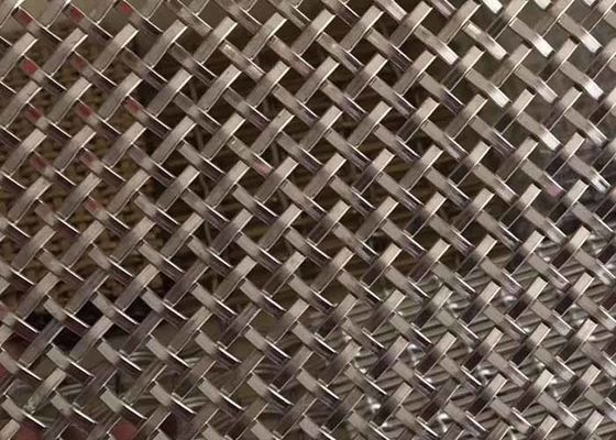 شبكه های سیم تزئینی دو میلی متری برای کابینت و تزئینات معماری 31٪ فضای باز