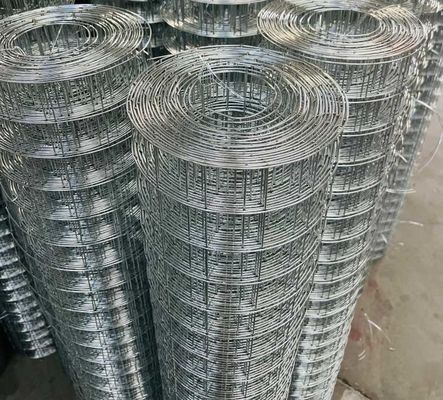 طول محدوده 5-50m گالوانیزه Welded آهن سیم میش گج 0.5mm-5mm