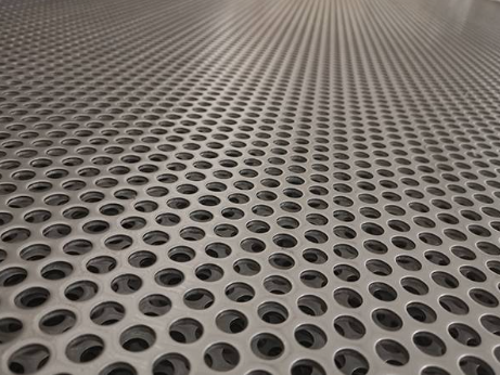 Precision Cut Metal Perforated Wire Screen Ideal for Acoustic Panels and Air Filtration Systems in Commercial Buildings