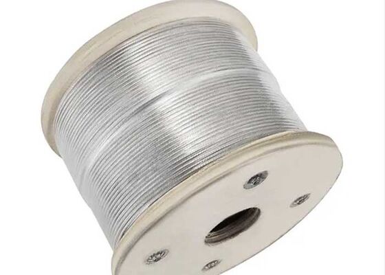 طناب سیمی از جنس استنلس استیل 304 با روکش نایلون (ساخت 7x7)