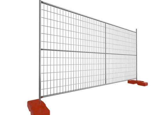 پنل حصار موقت گالوانیزه گرم 4 میلی‌متری با قاب گرد 42 میکرون