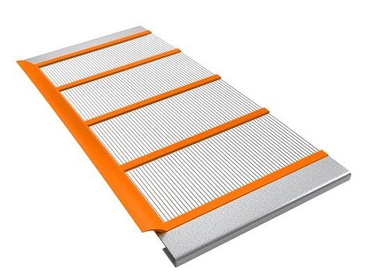 PU Support Strip Straight Wire Self Cleaning Screen Mesh (پست پشتیبان PU) سیم مستقیم خود تمیز کننده صفحه نمایش